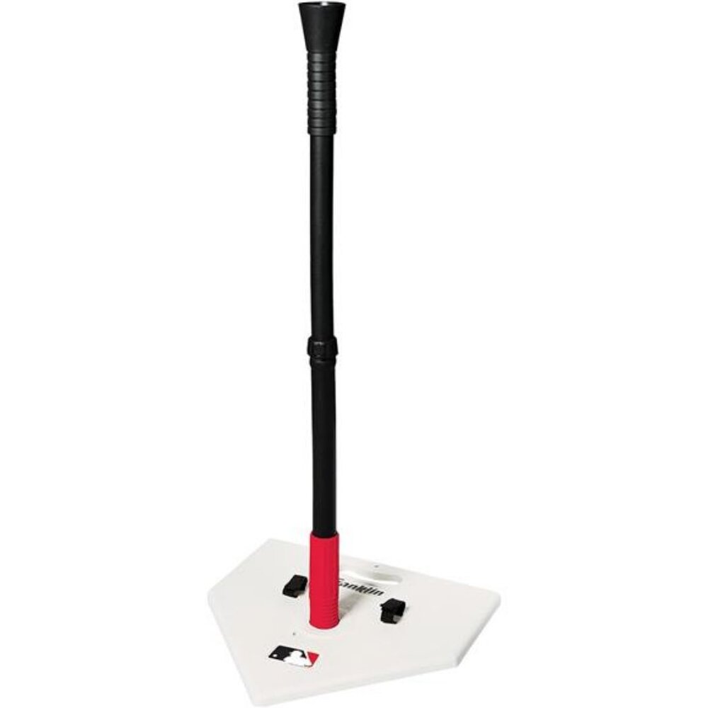 Kids Teeball Batting Tee + Stand - Adjustable Hitting Tee for Baseball + Teeball